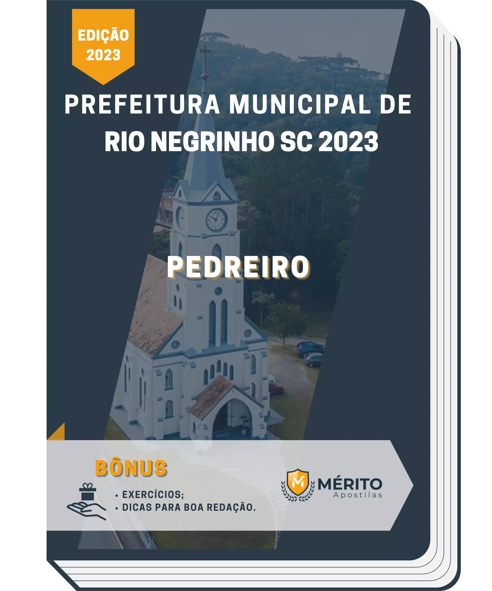 Apostila Pedreiro Prefeitura de Rio Negrinho SC 2023