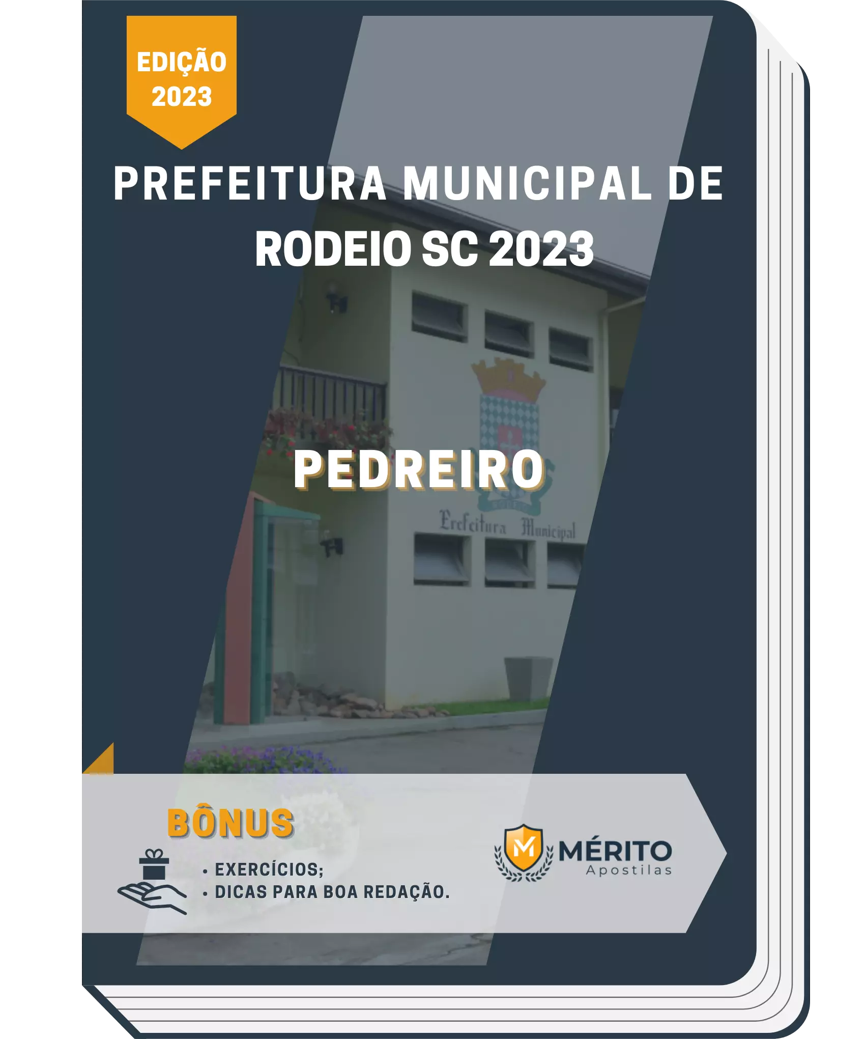 Apostila Pedreiro Prefeitura de Rodeio SC 2023