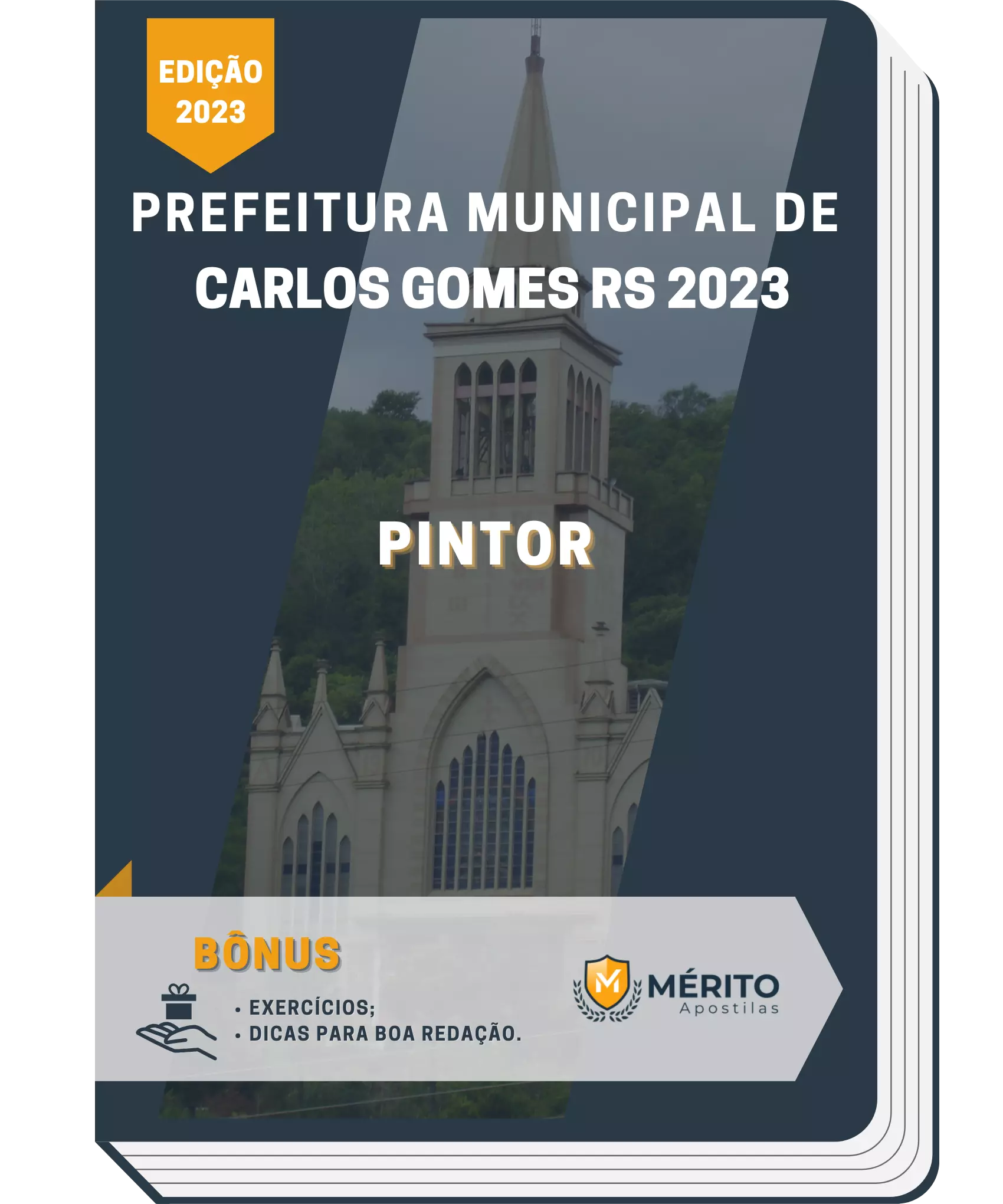 Apostila Pintor Prefeitura de Carlos Gomes RS 2023