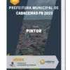 Apostila Pintor Prefeitura de Cabaceiras PB 2023