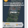 Apostila Pintor Prefeitura de Vargem Grande do Sul SP 2023