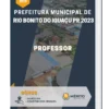 Apostila Professor Prefeitura de Rio Bonito do Iguaçu PR 2023