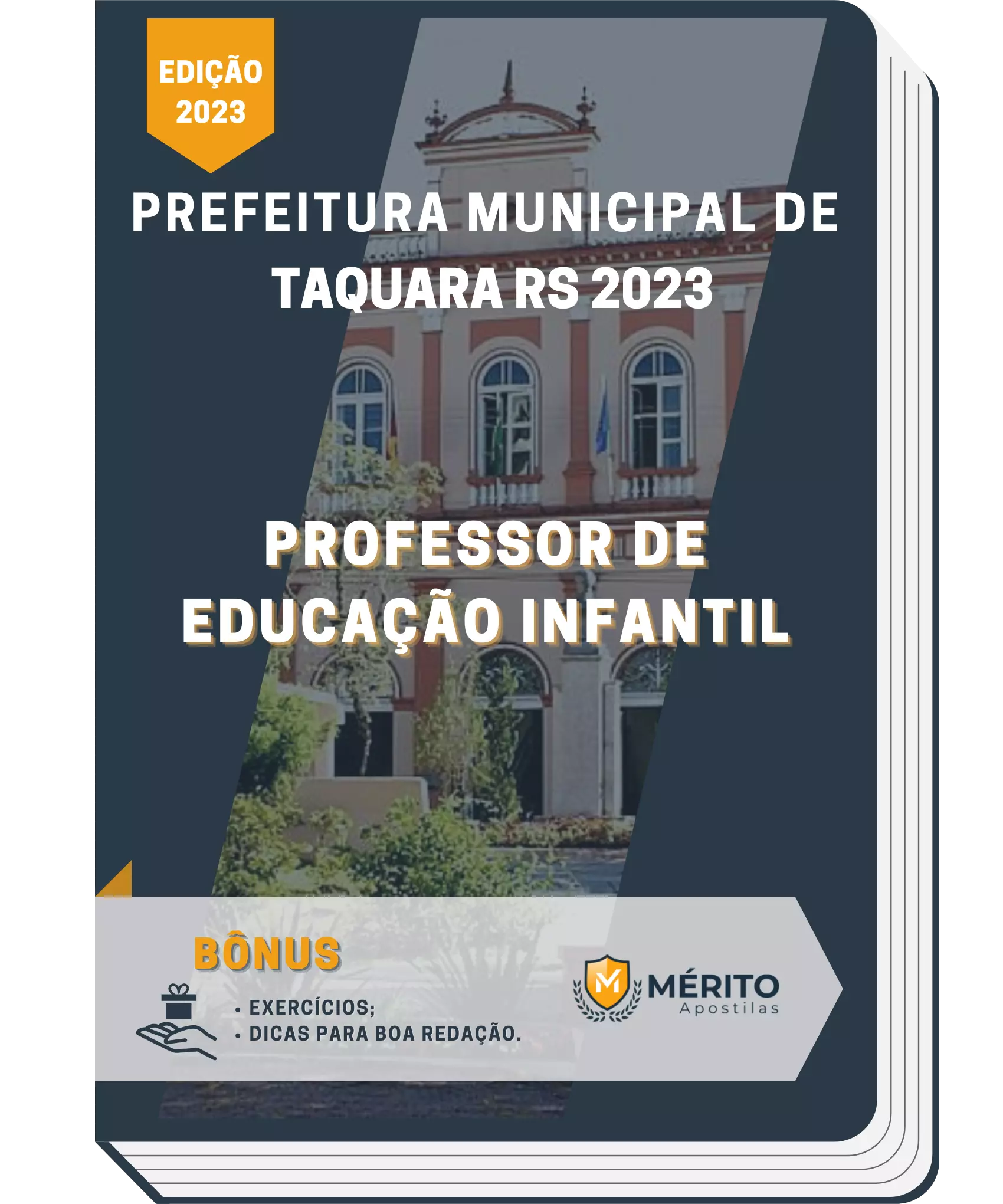 Apostila Professor De Educação Infantil Prefeitura de Taquara RS 2023
