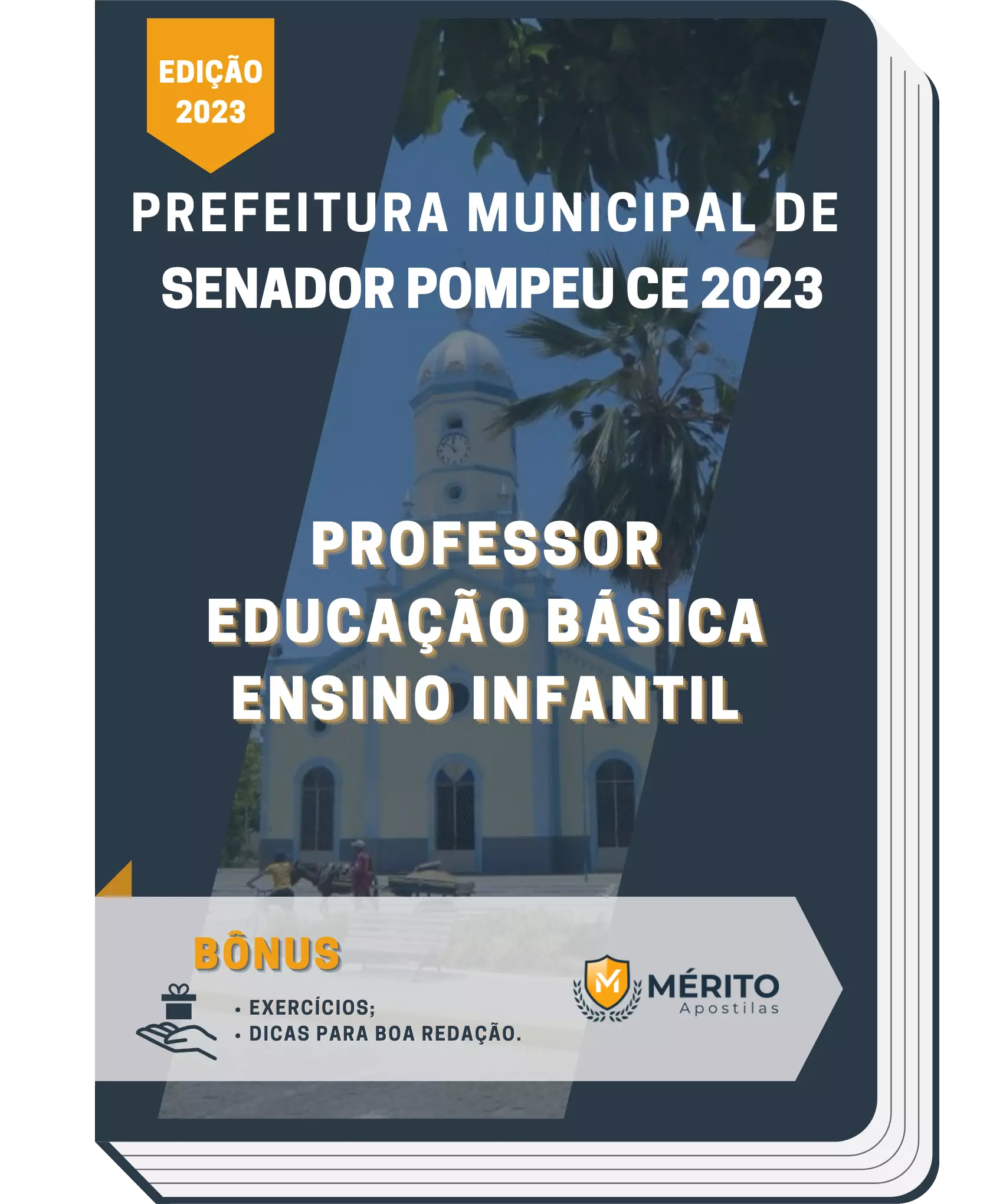 Apostila Professor Educação Básica Ensino Infantil Prefeitura de Senador Pompeu CE 2023