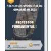 Apostila Professor Fundamental I Prefeitura de Guamaré RN 2023