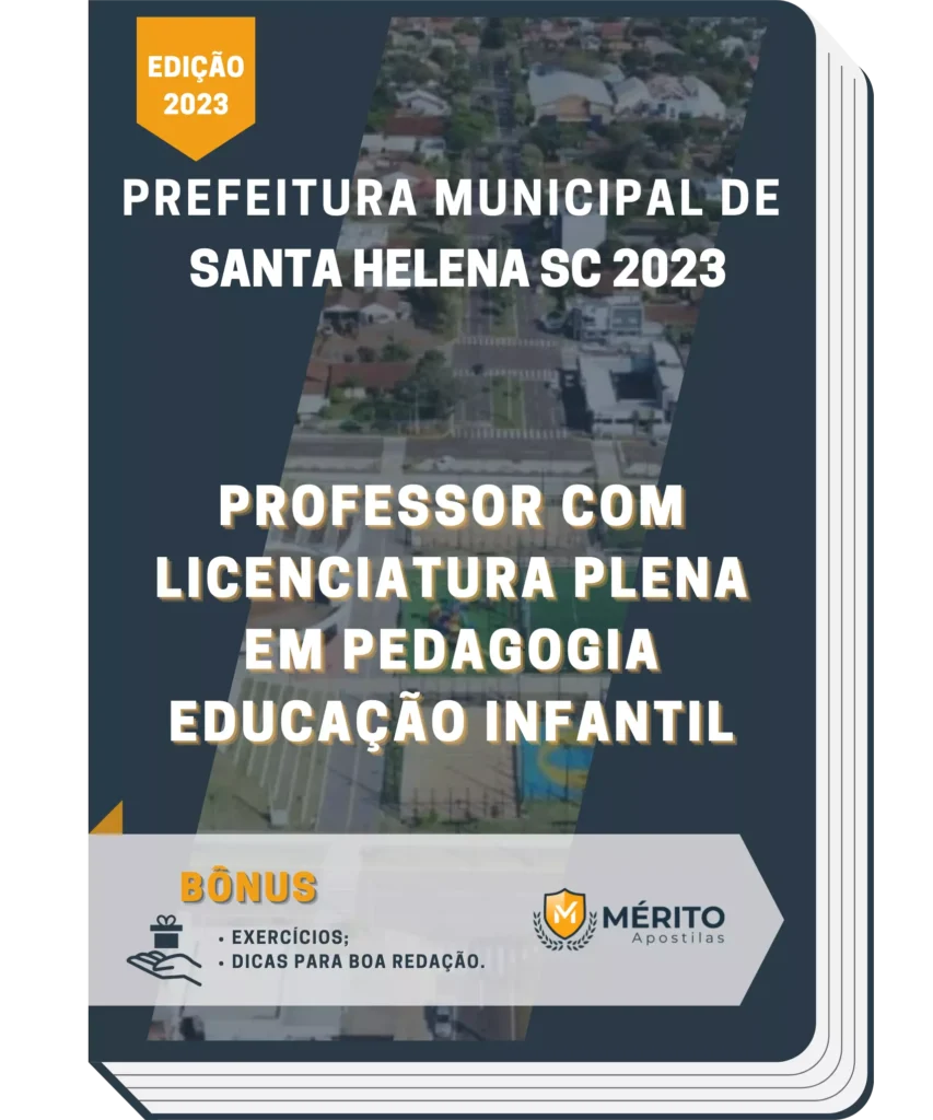 Apostila Professor com Licenciatura Plena em Pedagogia Educação ...