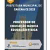 Apostila Professor de Educação Básica Educação Física Prefeitura de Caucaia CE 2023