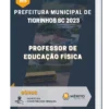 Apostila Professor de Educação Física Prefeitura de Tigrinhos SC 2023