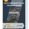 Apostila Psicólogo Prefeitura de Vila Pavão ES 2023