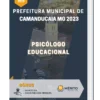 Apostila Psicólogo Educacional Prefeitura de Camanducaia MG 2023
