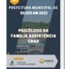 Apostila Psicólogo da Família Assistência CRAS Prefeitura de Silves AM 2023
