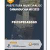 Apostila Psicopedagogo Prefeitura de Camanducaia MG 2023