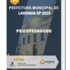 Apostila Psicopedagogo Prefeitura de Lagoinha SP 2023