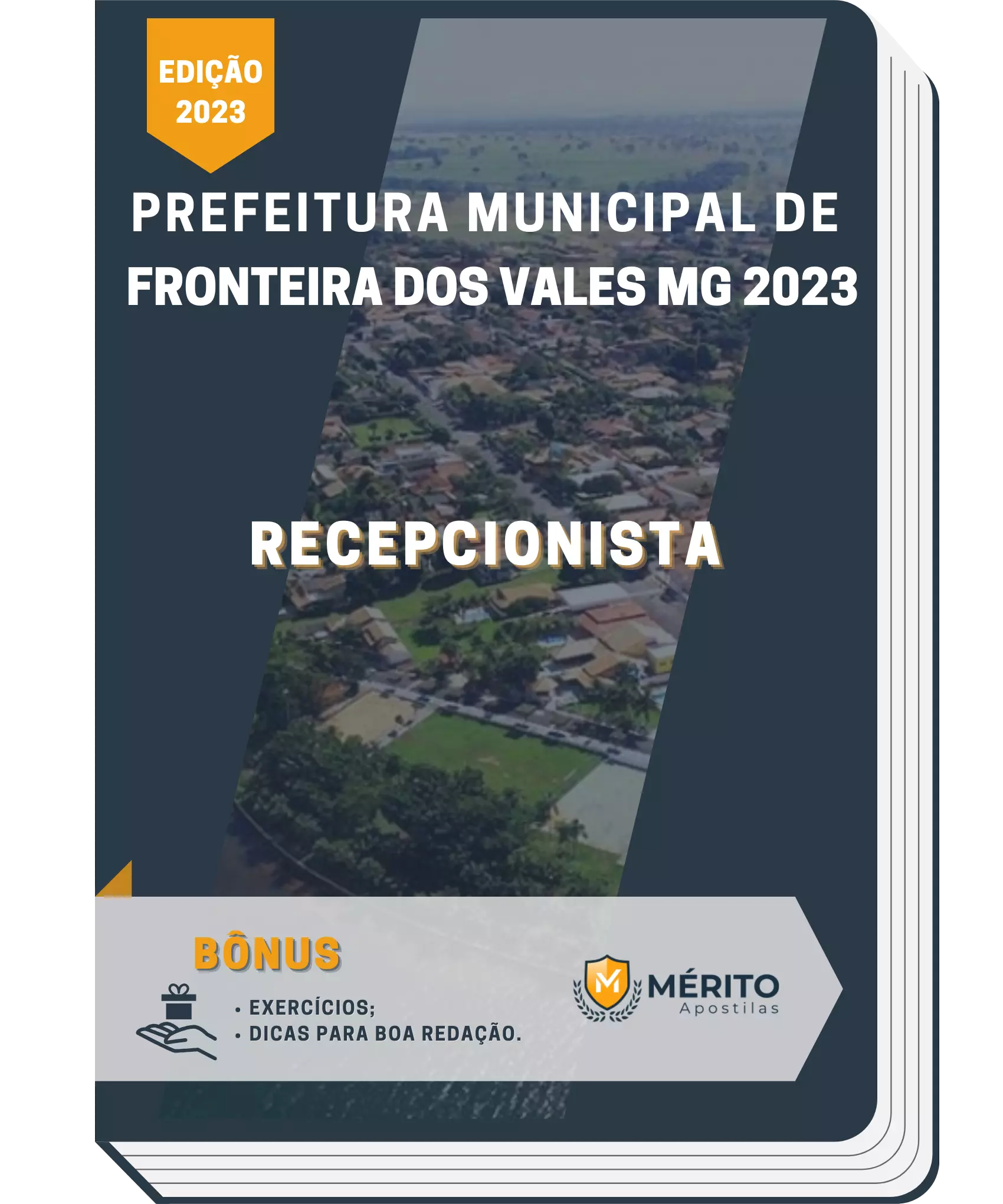 Apostila Recepcionista Prefeitura de Fronteira dos Vales MG 2023