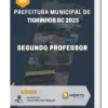 Apostila Segundo Professor Prefeitura de Tigrinhos SC 2023