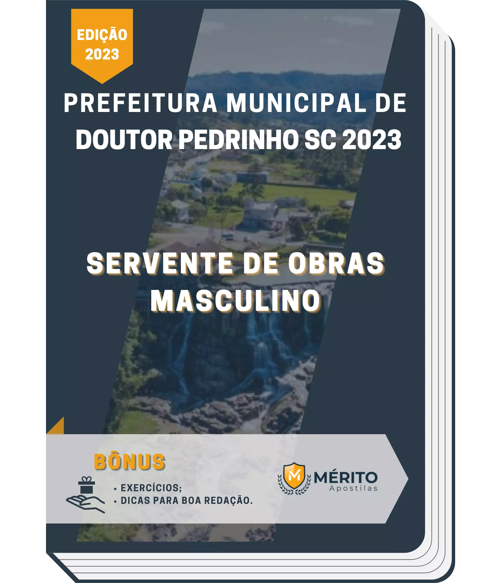 Apostila Servente De Obras Masculino Prefeitura de Doutor Pedrinho SC 2023