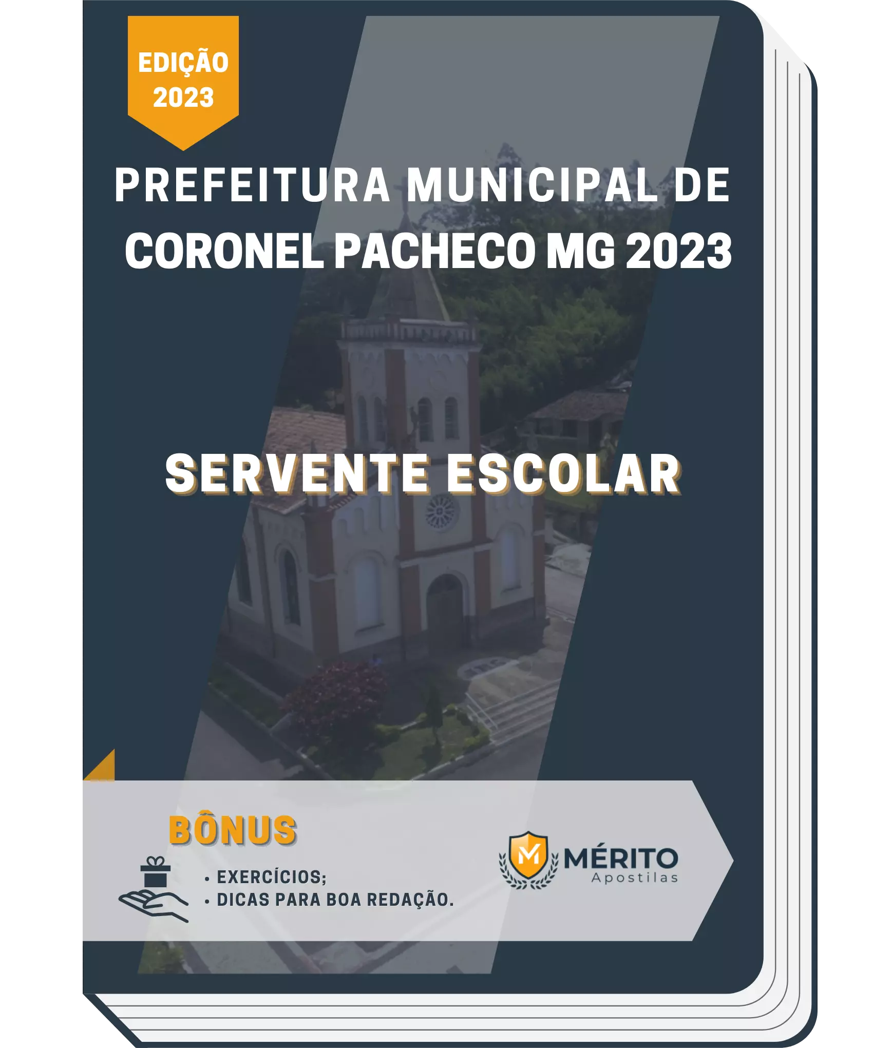 Apostila Servente Escolar Prefeitura de Coronel Pacheco MG 2023