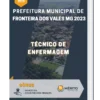 Apostila Técnico De Enfermagem Prefeitura de Fronteira dos Vales MG 2023