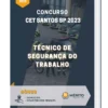 Apostila Técnico De Segurança Do Trabalho Concurso CET Santos SP 2023