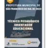 Apostila Técnico Pedagógico Orientador Educacional Prefeitura de São Francisco do Sul SC 2023