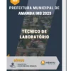 Apostila Técnico de Laboratório Prefeitura de Amambai MS 2023