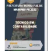 Apostila Técnico em Contabilidade Prefeitura de Marumbí PR 2023