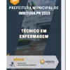 Apostila Técnico em Enfermagem Prefeitura de Imbituva PR 2023