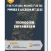 Apostila Técnico em Enfermagem Prefeitura de Pontes e Lacerda MT 2023