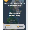 Apostila Técnico em Radiologia Prefeitura de Barueri SP 2023