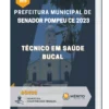 Apostila Técnico em Saúde Bucal Prefeitura de Senador Pompeu CE 2023