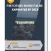 Apostila Tesoureiro Prefeitura de Chavantes SP 2023