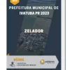 Apostila Zelador Prefeitura de Ivatuba PR 2023