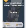 Apostila Zelador Prefeitura de Coronel Pacheco MG 2023