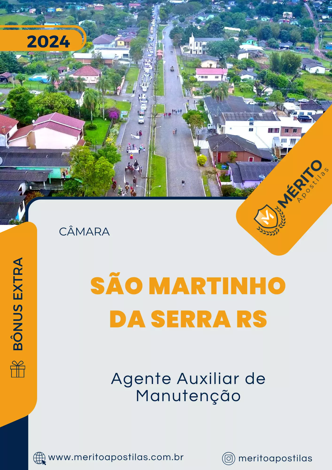 Apostila Agente Auxiliar de Manutenção Câmara de São Martinho da Serra RS 2024