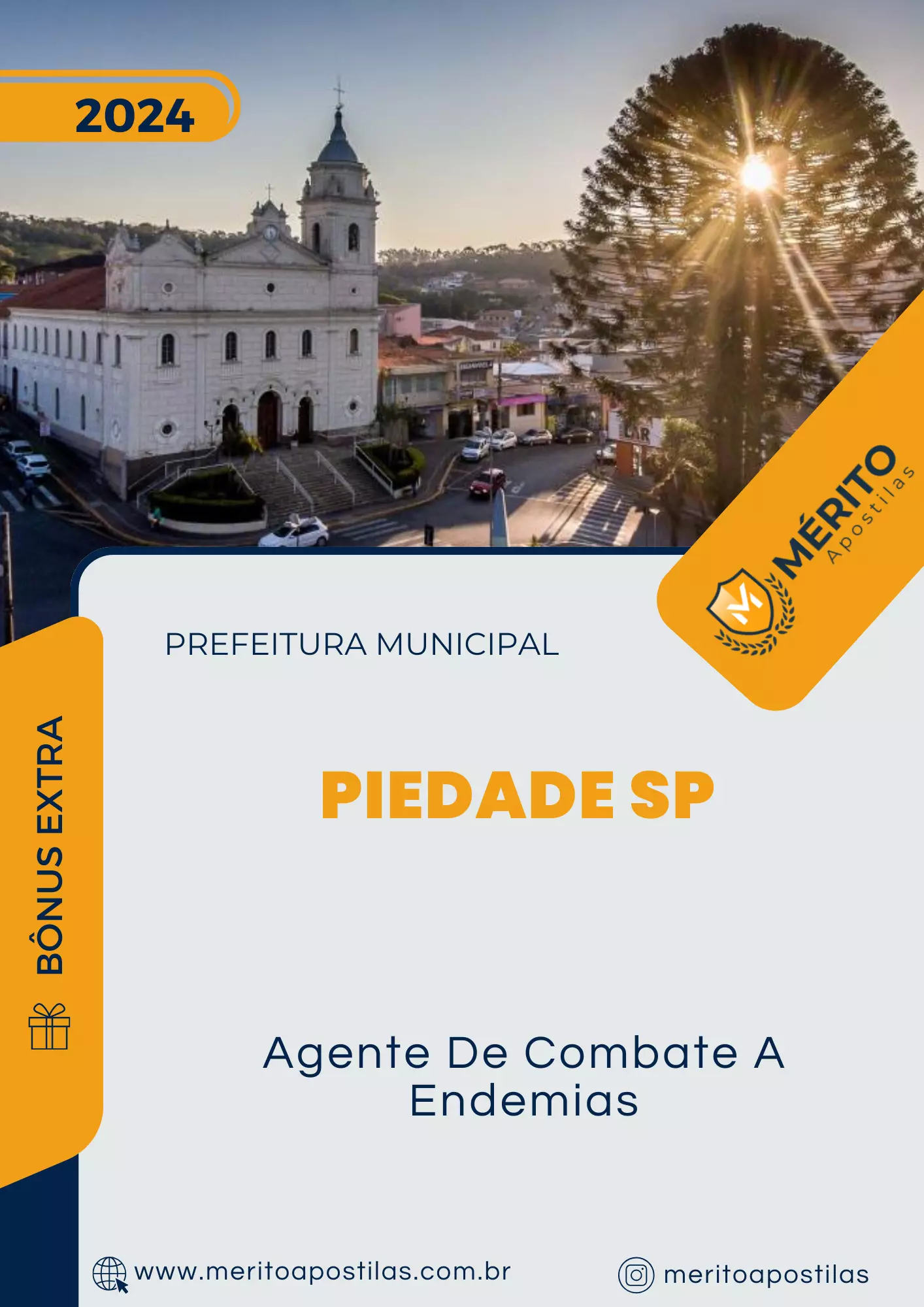 Apostila Agente De Combate A Endemias Prefeitura de Piedade SP 2024