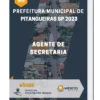 Apostila Agente de Secretaria Prefeitura de Pitangueiras SP 2023