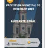 Apostila Ajudante Geral Prefeitura de Roseira SP 2023