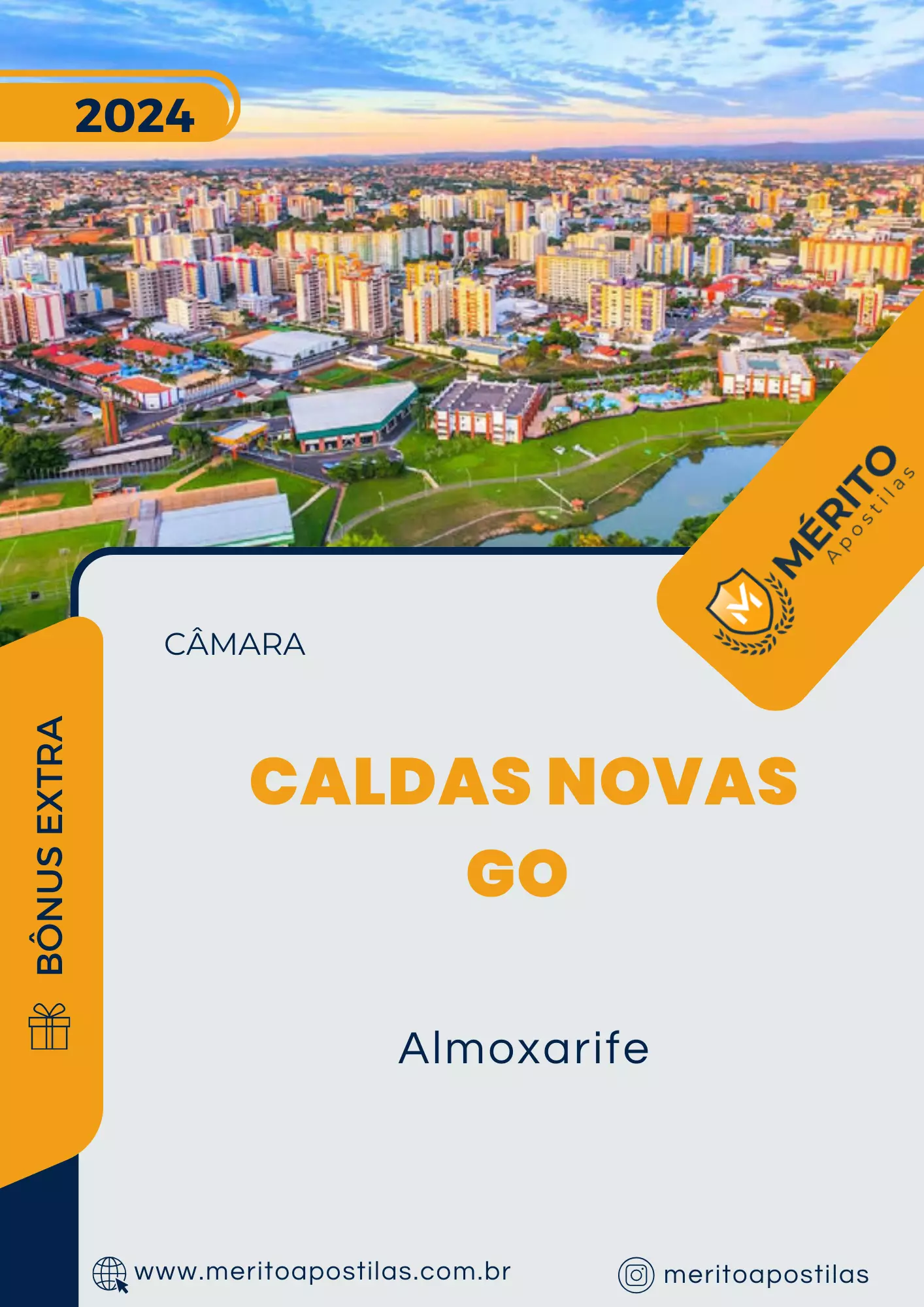 Apostila Almoxarife Câmara de Caldas Novas GO 2024