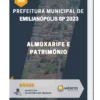 Apostila Almoxarife e Patrimônio Prefeitura de Emilianópolis SP 2023