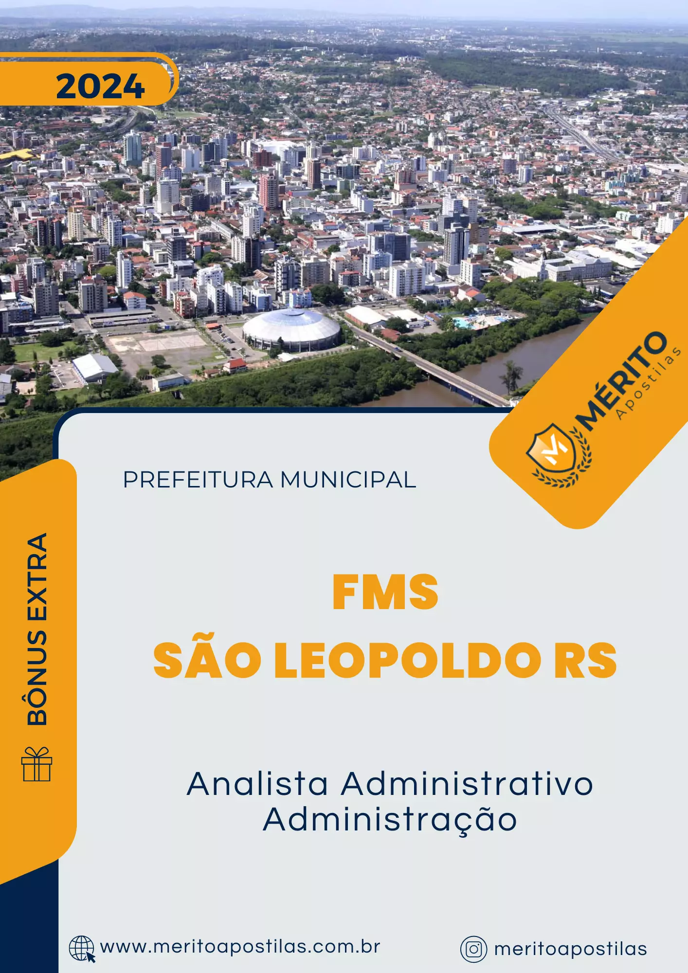 Apostila Analista Administrativo Administração Prefeitura de FMS São Leopoldo RS 2024