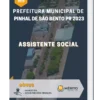 Apostila Assistente Social Prefeitura de Pinhal de São Bento PR 2023