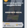 Apostila Assistente Social Prefeitura de Araguapaz GO 2023