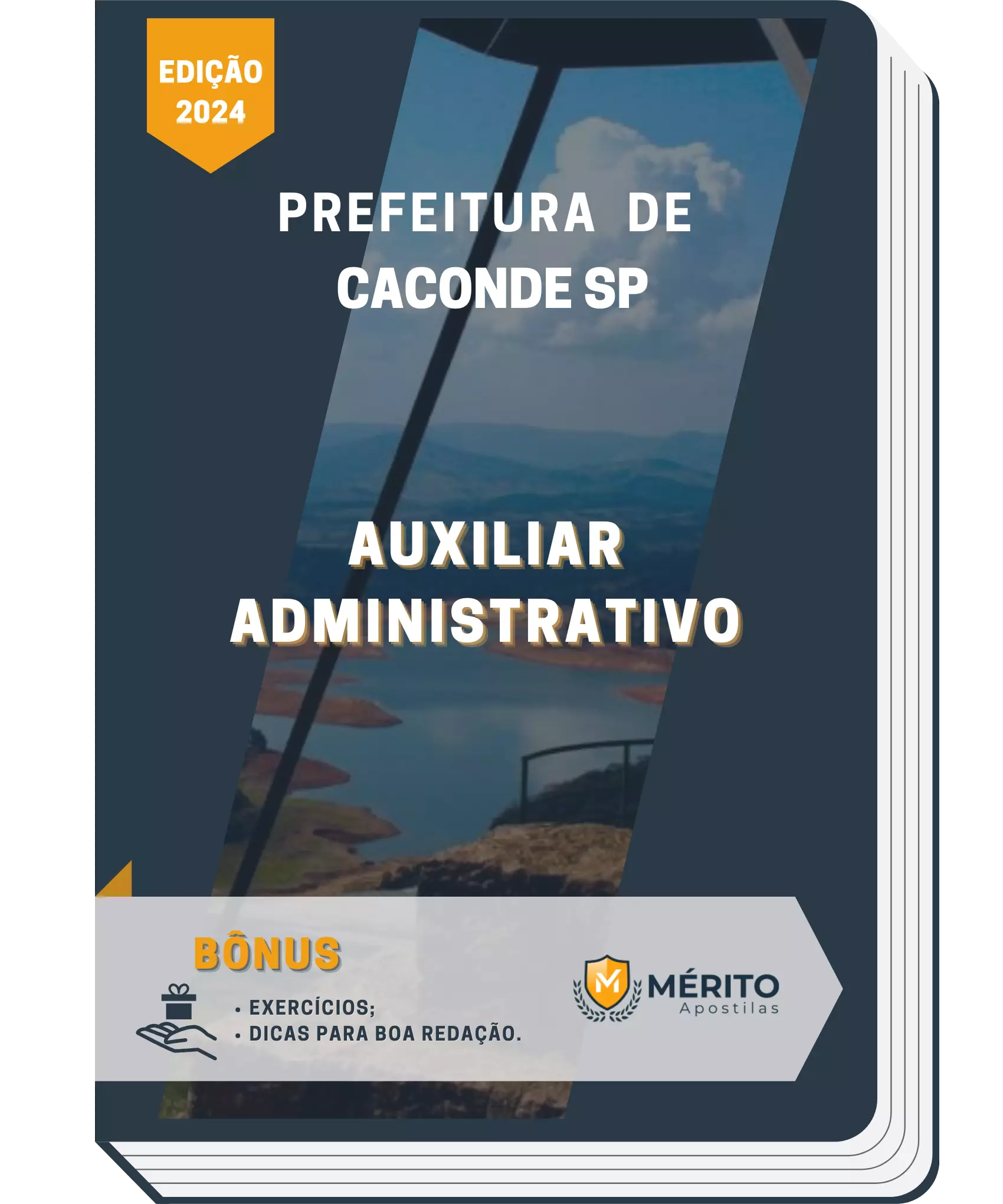 Apostila Auxiliar Administrativo Prefeitura de Caconde SP 2024