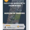 Apostila Auxiliar De Pedreiro Prefeitura de Itajobi SP 2023