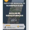 Apostila Auxiliar De Serviços Braçais Prefeitura de Silvanópolis TO 2023