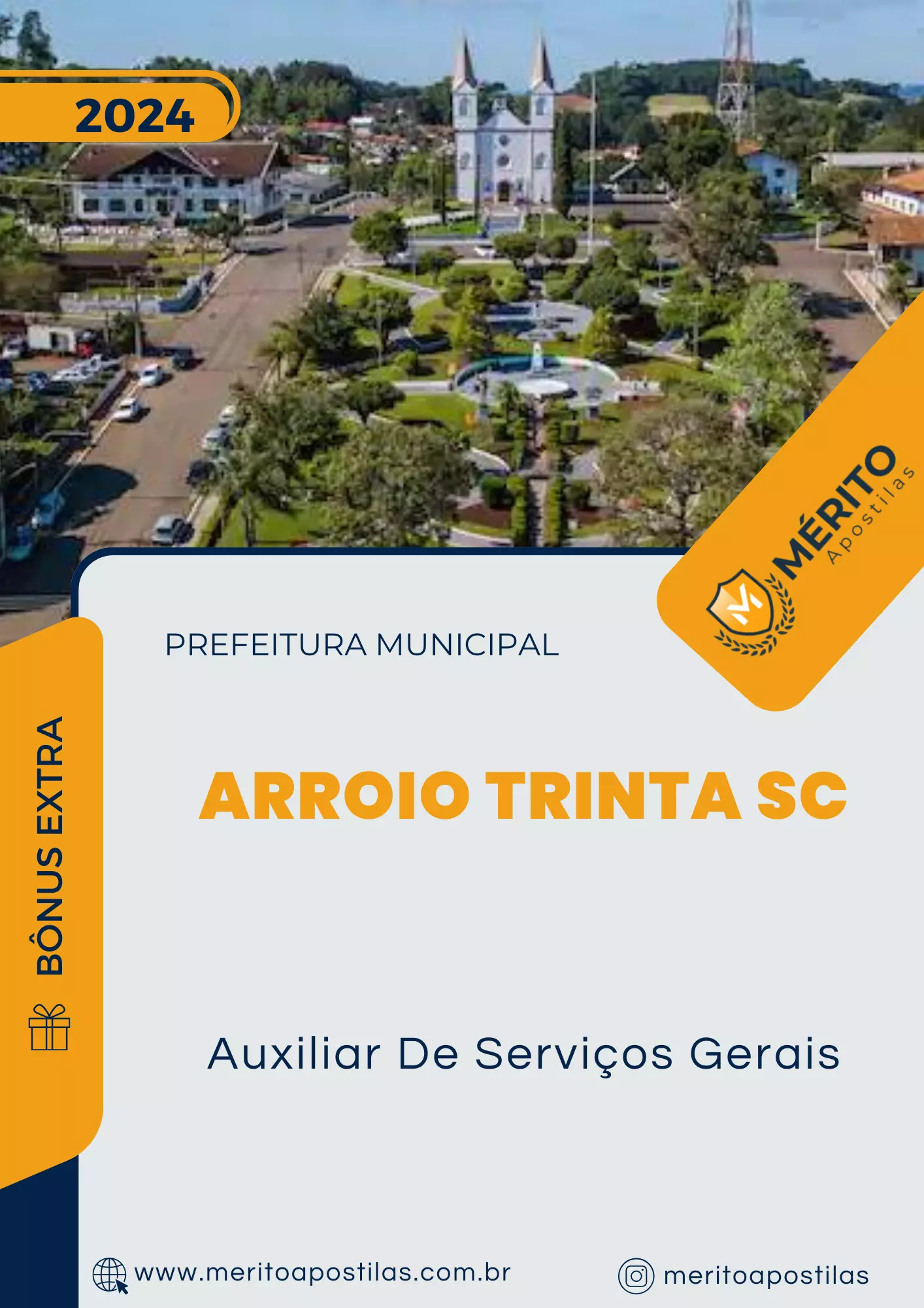 Apostila Auxiliar De Serviços Gerais Prefeitura de Arroio Trinta SC 2024