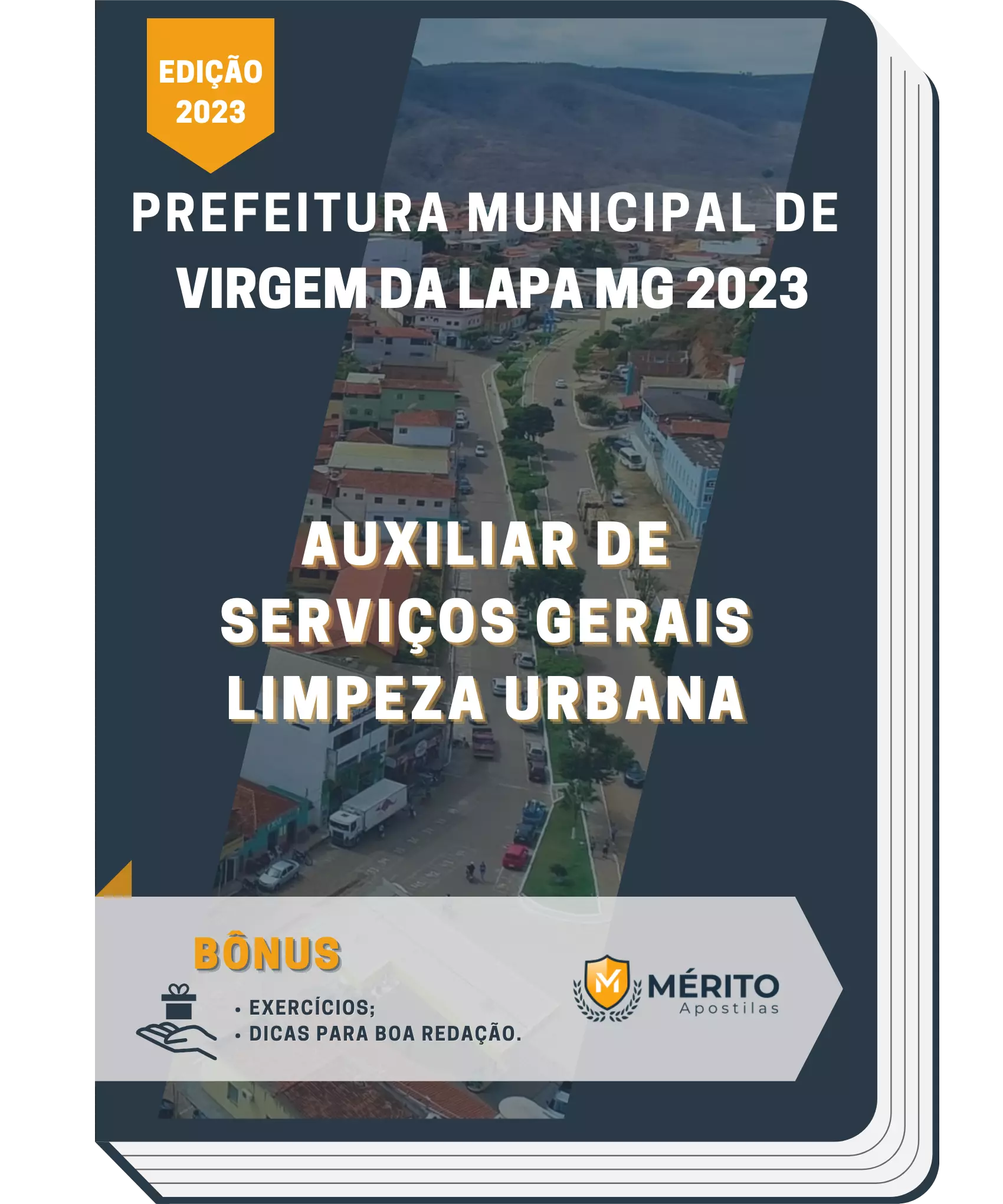 Apostila Auxiliar De Serviços Gerais Limpeza Urbana Prefeitura de Virgem da Lapa MG 2023