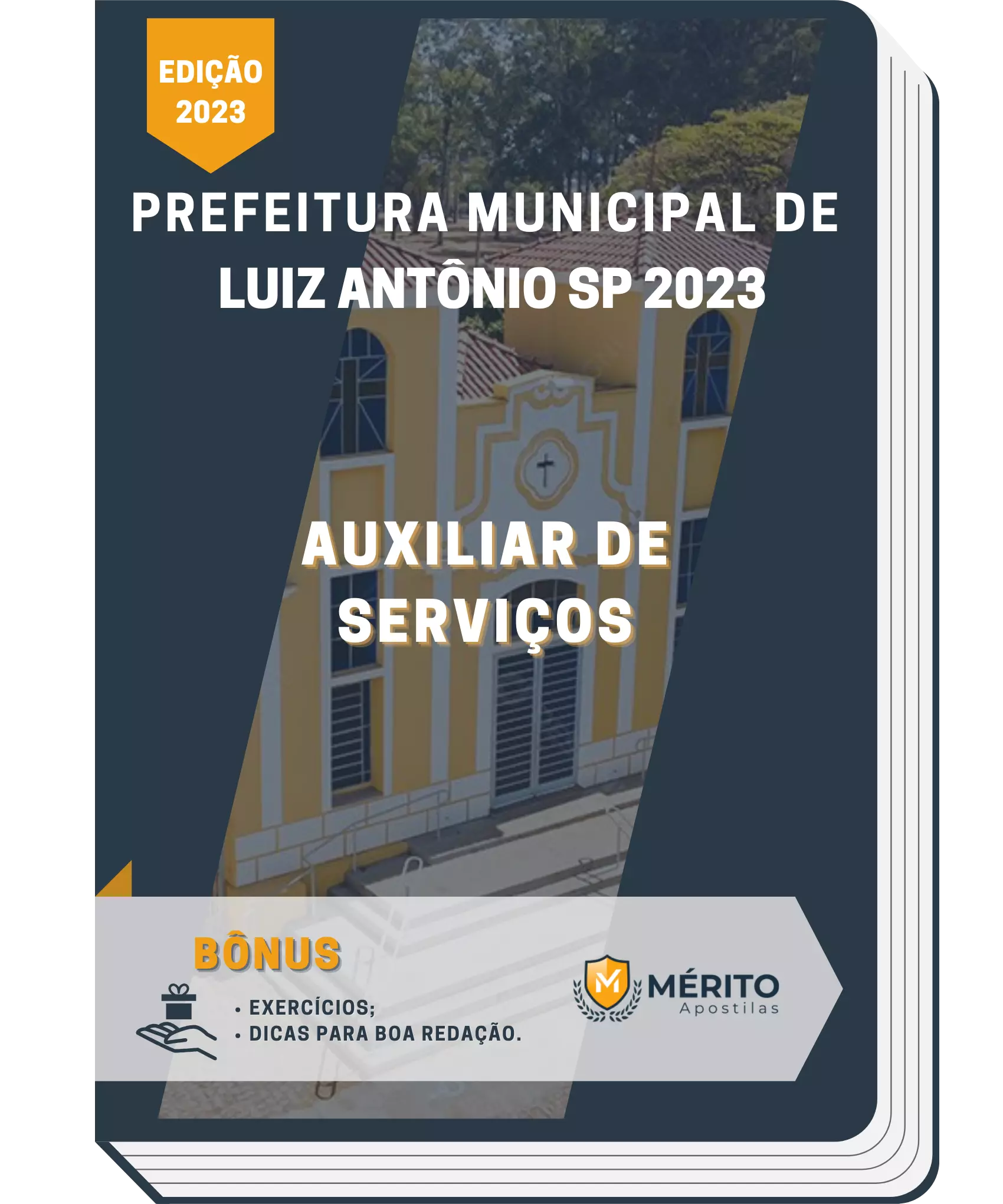 Apostila Auxiliar De Serviços Prefeitura de Luiz Antônio SP 2023