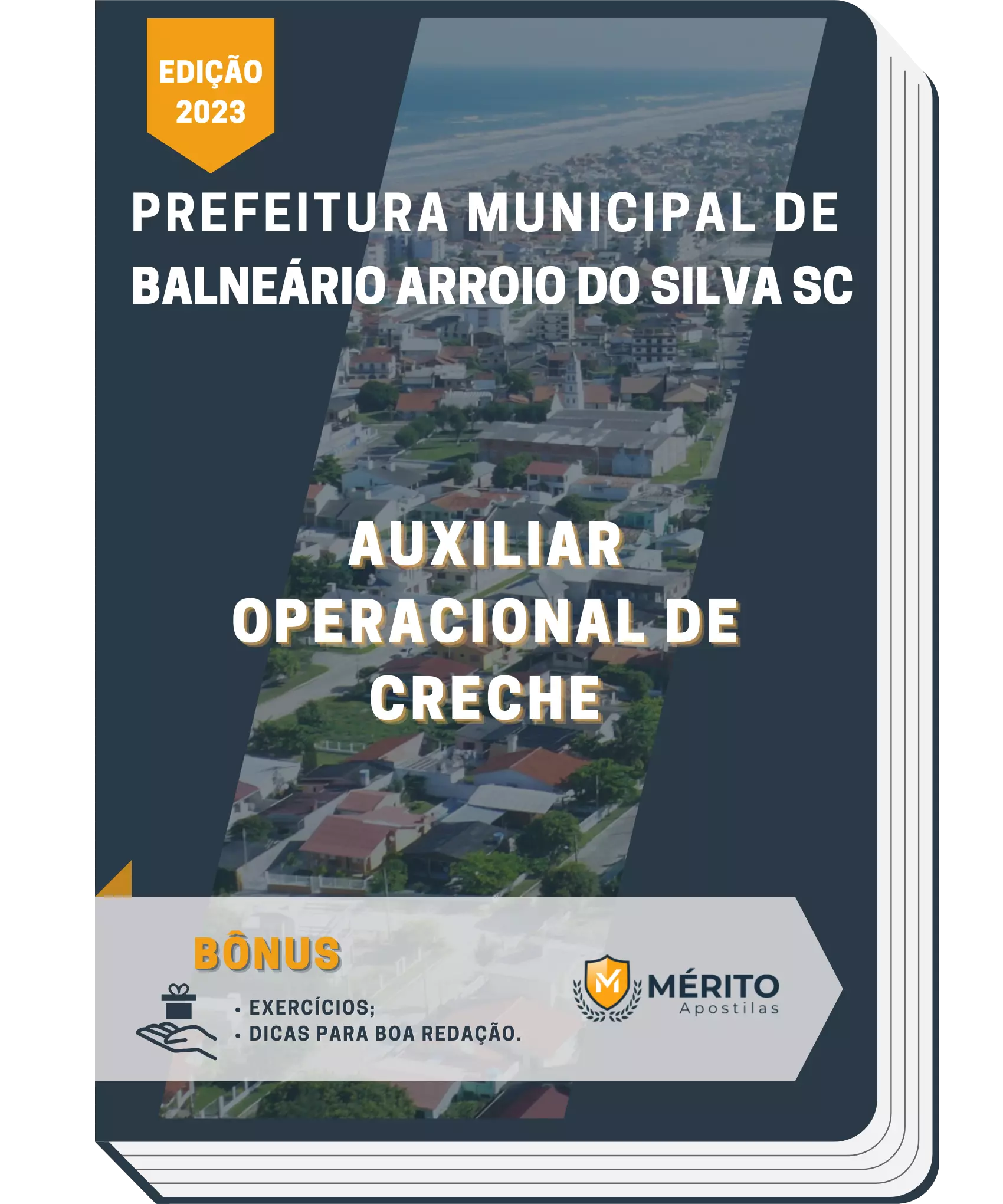 Apostila Auxiliar Operacional de Creche Prefeitura de Balneário Arroio do Silva SC 2023