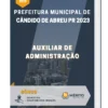 Apostila Auxiliar de Administração Prefeitura de Cândido de Abreu PR 2023